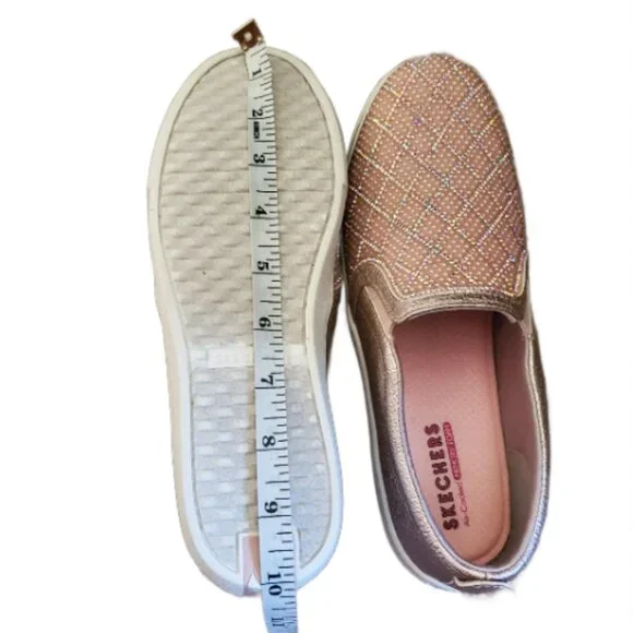 Skechers Women's Pink Ultra-Light Comfort Memory Foam Sneakers SZ 5/6 wide (7M) - Picture 7 of 9